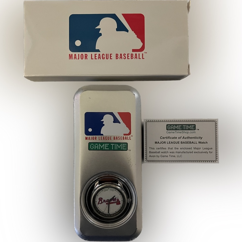 Atlanta Braves Game Time Collectible Watch